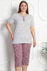 Комплект шелковый женский цена и информация | Женские пижамы, ночнушки | pigu.lt
