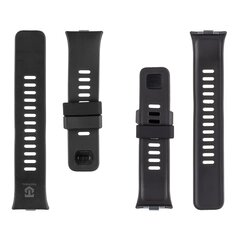 Tactical 842 Silicone Band for Redmi Watch 4 Black цена и информация | Аксессуары для смарт-часов и браслетов | pigu.lt