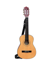 Prekė su pažeista pakuote. Klasikinė medinė gitara su diržu Bontempi, 21 7530 kaina ir informacija | Žaislai vaikams su pažeista pakuote | pigu.lt