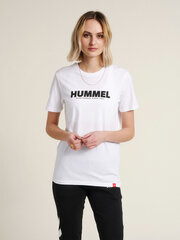 Marškinėliai moterims Hummel, balti цена и информация | Футболка женская | pigu.lt