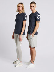 Marškinėliai vyrams Hummel, mėlyni kaina ir informacija | Vyriški marškinėliai | pigu.lt