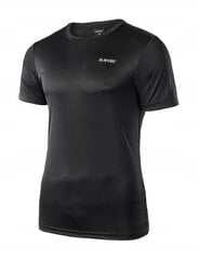 Sportiniai marškinėliai vyrams Hi-Tec Sibic, juodi kaina ir informacija | Sportinė apranga vyrams | pigu.lt