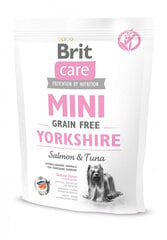 Brit Care Mini Yorkshire hipoalerginis, begrūdis Jorkšyro terjerams, 0,4 kg kaina ir informacija | Sausas maistas šunims | pigu.lt