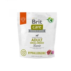 Brit Care Hypoallergenic Adult Small Breed Lamb hipoalerginis mažų veislių šunims, 1 kg kaina ir informacija | Sausas maistas šunims | pigu.lt