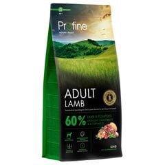 Profine Dog Adult Lamb & Potatoes šunims, 12 kg kaina ir informacija | Sausas maistas šunims | pigu.lt