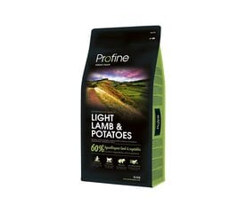 Profine Dog Light Lamb & Potatoes šunims, 15 kg kaina ir informacija | Sausas maistas šunims | pigu.lt