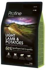 Profine Dog Light Lamb & Potatoes šunims, 3 kg kaina ir informacija | Sausas maistas šunims | pigu.lt