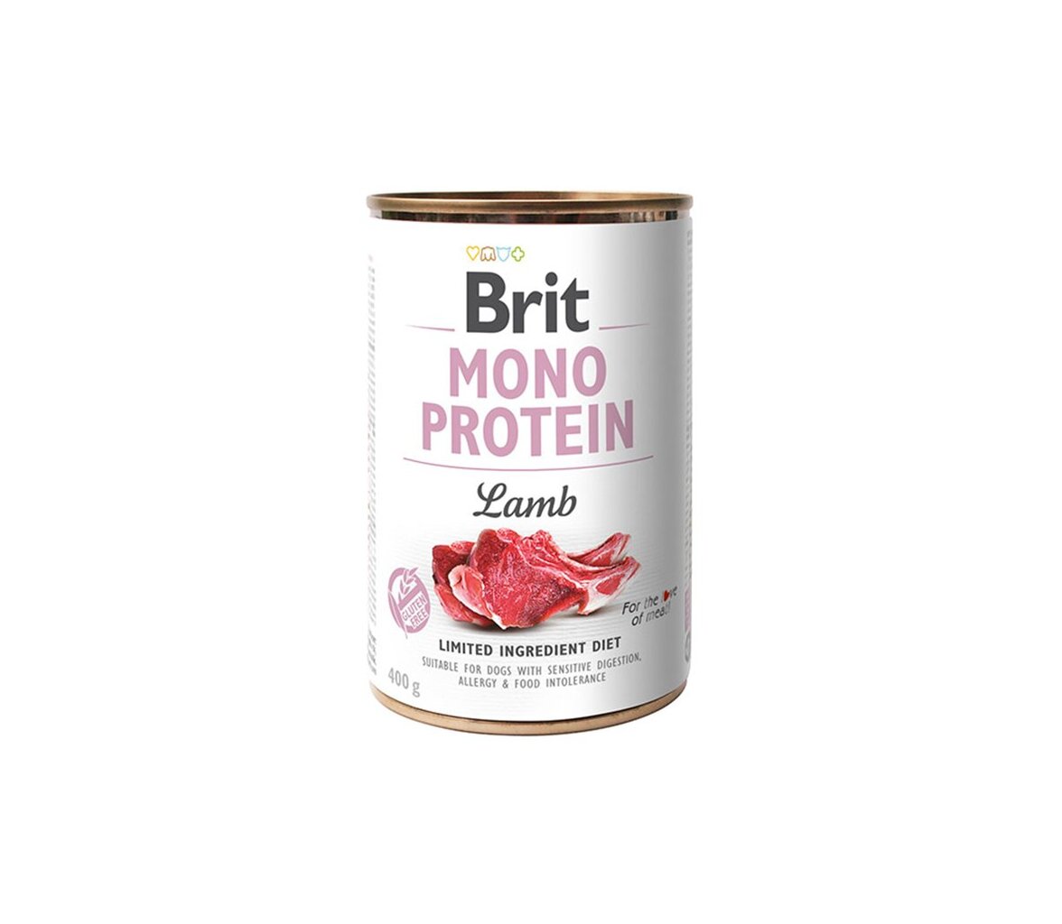 Brit Care Mono Protein Lamb konservai alergiškiems šunims, 400 g kaina ir informacija | Konservai šunims | pigu.lt