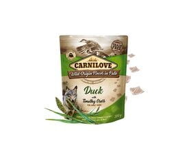 Carnilove Pate Duck with Timothy Grass konservai šunims, 300 g цена и информация | Консервы для собак | pigu.lt