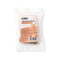 Kimo Filled Chew Bone with Salmon лакомство - кость для собак, 120g x 4 цена и информация | Лакомства для собак | pigu.lt