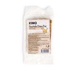 Kimo Rawhide Chew Bar with Duck лакомство - кость для собак, 70g x 4 цена и информация | Лакомства для собак | pigu.lt