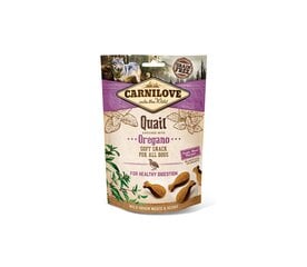 Carnilove Dog Quail with Oregano лакомства для собак, 200 g x 4 цена и информация | Лакомства для собак | pigu.lt