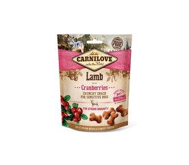 Carnilove Dog Lamb with Cranberries šunims, 200 g x 4 kaina ir informacija | Skanėstai šunims | pigu.lt