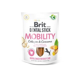 Brit Dental Stick Mobility Curcuma&Collagen dantų priežiūrai, 7 vnt. x 4 kaina ir informacija | Skanėstai šunims | pigu.lt