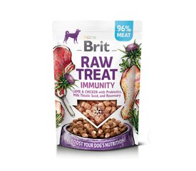 Brit Dog Raw freeze-dried Immunity Lamb&Chicken лакомства для собак, 40 g x 6 цена и информация | Лакомства для собак | pigu.lt