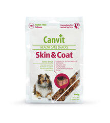 Canvit Skin&Coat šunims su reiklia kailio priežiūra, 200 g x 4 kaina ir informacija | Skanėstai šunims | pigu.lt