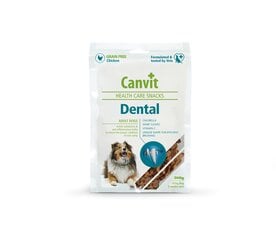 Canvit Dental лакомства для собак для ухода за зубами, 200 g x 4 цена и информация | Лакомства для собак | pigu.lt