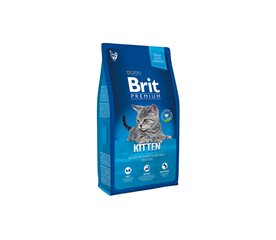 Brit Premium Cat Kitten сухой корм для кошек, 0,3 кг цена и информация | Сухой корм для кошек | pigu.lt