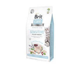 Brit Care Cat GF Insect&Fresh Herring hipolaerginis sausas maistas katėms, 2 kg kaina ir informacija | Sausas maistas katėms | pigu.lt