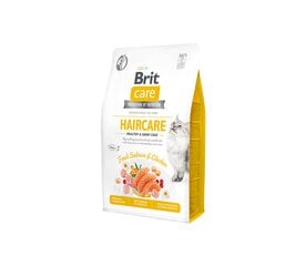 Brit Care Cat GF Haircare сухой корм для кошек, для ухода за шерстью и кожей, 7 кг цена и информация | Сухой корм для кошек | pigu.lt