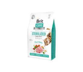 Brit Care Cat GF Sterilized Urinary Health сухой корм для стерилизованных кошек, 0,4 кг. цена и информация | Сухой корм для кошек | pigu.lt