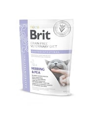 Brit GF Veterinary Diets Cat Gastrointestinal sausas maistas katėms su skrandžio ir žarnyno problemomis, 0,4 kg kaina ir informacija | Sausas maistas katėms | pigu.lt
