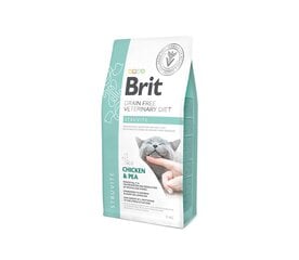 Brit GF Veterinary Diets Cat Struvite katėms su šlapimo takų susirgimais, 2 kg kaina ir informacija | Sausas maistas katėms | pigu.lt