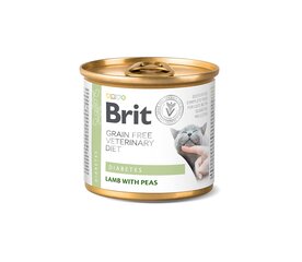 Brit GF Veterinary Diets Diabetes konservai katėms, sergančioms diabetu, 12x200 g kaina ir informacija | Konservai katėms | pigu.lt