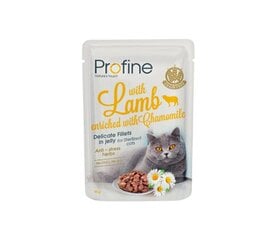 Profine Jelly with Lamb влажный корм для кошек, 85 г x 12 цена и информация | Консервы для кошек | pigu.lt