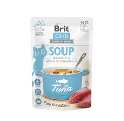 Brit Care Cat Soup Tuna konservai katėms, 12x75 g kaina ir informacija | Konservai katėms | pigu.lt