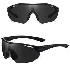 Poliarizuoti sportiniai akiniai vyrams B58, juodi kaina ir informacija | Sportiniai akiniai | pigu.lt