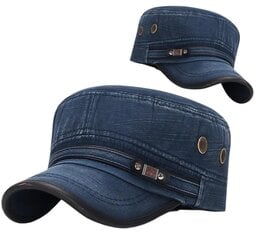Kepurė su snapeliu TG90, mėlyna kaina ir informacija | Vyriški šalikai, kepurės, pirštinės | pigu.lt
