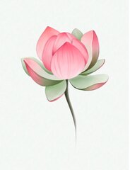 Laikinoji tatuiruotė su lotoso gėle Electronics LV-300026, rožinė, 1 vnt. kaina ir informacija | Makiažo šepetėliai, kempinėlės | pigu.lt