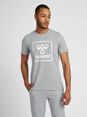 Marškinėliai vyrams HmlISAM 2.0 Hummel, pilki kaina ir informacija | Vyriški marškinėliai | pigu.lt