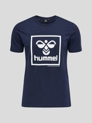 Marškinėliai vyrams HmlISAM 2.0 Hummel, mėlyni цена и информация | Мужские футболки | pigu.lt