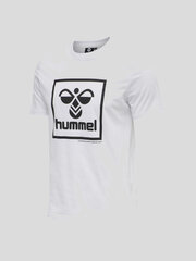 Marškinėliai vyrams HmlISAM 2.0 Hummel, baltas цена и информация | Мужские футболки | pigu.lt