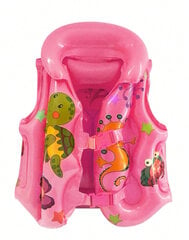 Детский плавательный жилет, Electronics LV-2370, розовый, 1 шт цена и информация | Нарукавники, жилеты для плавания | pigu.lt