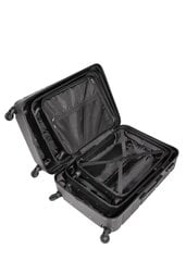 Комплект чемоданов Ochnik, 3 шт.,чёрные цена и информация | Чемоданы, дорожные сумки | pigu.lt