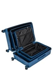 Комплект чемоданов Ochnik, 3 шт., синие цена и информация | Чемоданы, дорожные сумки | pigu.lt