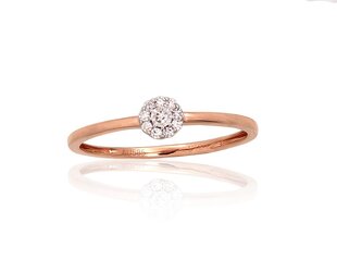 Auksinis žiedas 585 Diamond kaina ir informacija | Žiedai | pigu.lt