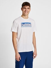 Marškinėliai vyrams Hummel Hmllgc Rowan, balti kaina ir informacija | Vyriški marškinėliai | pigu.lt