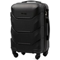 Mažas lagaminas Unlimited, S, juodas kaina ir informacija | Lagaminai, kelioniniai krepšiai | pigu.lt