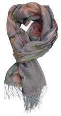Тонкий шарф с цветами для женщин цена и информация | Шарф женский | pigu.lt