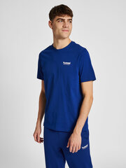 Marškinėliai vyrams Hummel Hmllgc Gabe, mėlyni цена и информация | Мужские футболки | pigu.lt
