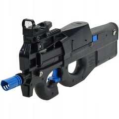 Žaislinis automatinis gelio kamuoliukų šautuvas Blaster, juodas цена и информация | Игрушки для мальчиков | pigu.lt