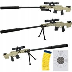 Žaislinis gelio kamuoliukų snaiperio šautuvas su priedais Blaster, žalias цена и информация | Игрушки для мальчиков | pigu.lt