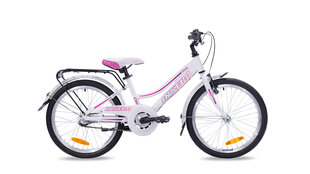 Товар с повреждённой упаковкой. Велосипед детский Insera Cindy 20" 3-v, белый цена и информация | Товары для спорта, отдыха, туризма с поврежденной упаковкой | pigu.lt