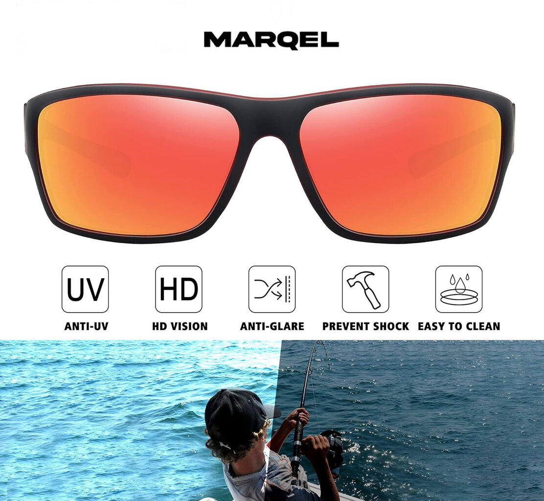 Akiniai nuo saulės Marqel M017PR Polarized kaina ir informacija | Akiniai nuo saulės vyrams | pigu.lt