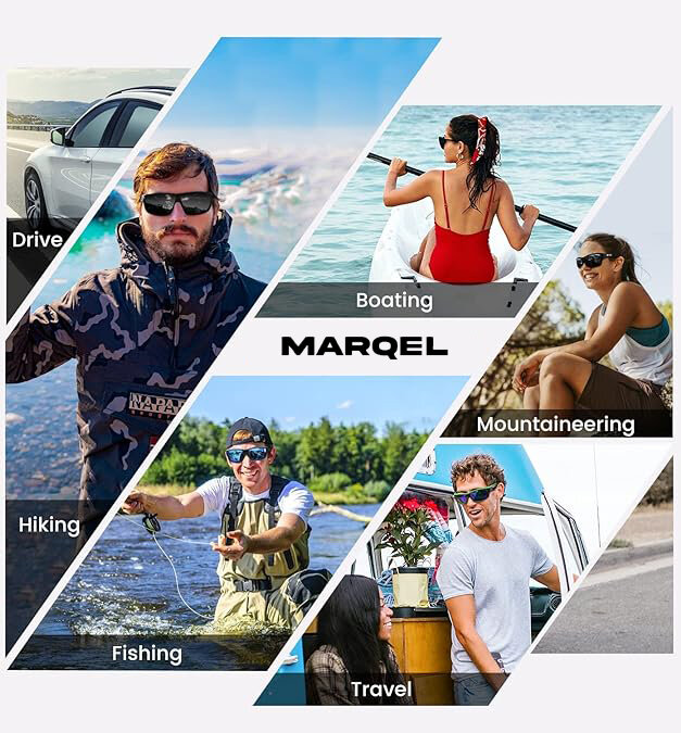 Akiniai nuo saulės Marqel M003PB Polarized kaina ir informacija | Akiniai nuo saulės vyrams | pigu.lt