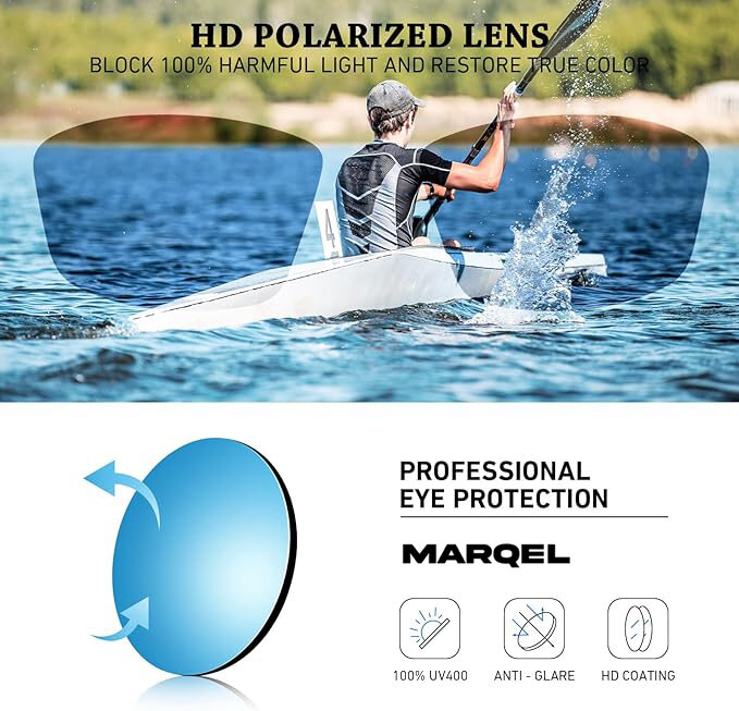 Akiniai nuo saulės Marqel M003PB Polarized kaina ir informacija | Akiniai nuo saulės vyrams | pigu.lt